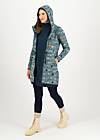 Fleece Jacket Cosyshell Hooded, love, peace, harmony, Jackets & Coats, Blue