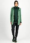 Fleece Jacket Cosyshell Hooded, powder green, Jackets & Coats, Green