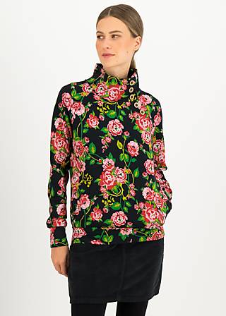 Sweatshirt Oh So Nett, secret rosegarden, Jumpers & Sweaters, Black