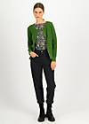 Cardigan Save the Brave Wave, greenish lively wave, Cardigans & lightweight Jackets, Green