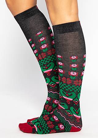 Knee Socks Sensational Knee-Highs, winterwonder fragments, Green