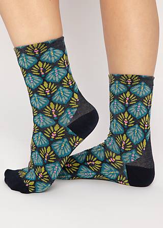 Cotton socks Sensational  Steps, moonwalking socks, Socks, Blue