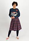 Pleated Skirt Tale of Tailoring, campfire romance, Skirts, Blue