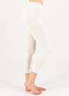 Capri Leggings Cropped Laune Legs, pure soul white, Leggings, Weiß