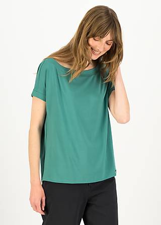 T-Shirt Flowgirl, tractor green, Shirts, Grün