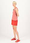 Sleeveless Top Let Love Rule, hot stripe, Shirts, Red