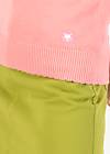 Strickpullover Pretty Preppy Crewneck, pink pigtail knit, Cardigans & leichte Jacken, Rosa
