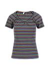 T-Shirt Sailordarling, colorful love stripe, Shirts, Blau