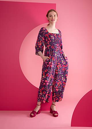 Jumpsuit Smok around the Clock, eternal blooming love, Jumpsuits, Lila
