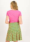 Summer Skirt Frischluft, dress like crocodile, Skirts, Green