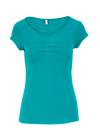 T-Shirt Hot Knot Open Hearted, tropic exotic, Shirts, Turquoise