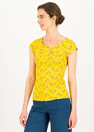 T-Shirt Hot Knot Open Hearted, happy sunday, Shirts, Yellow