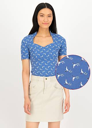 T-Shirt Pow Wow Vau, ducky ducks, Shirts, Blau