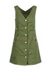 Autumn Dress pinafore amore, olive oil, Dresses, Green